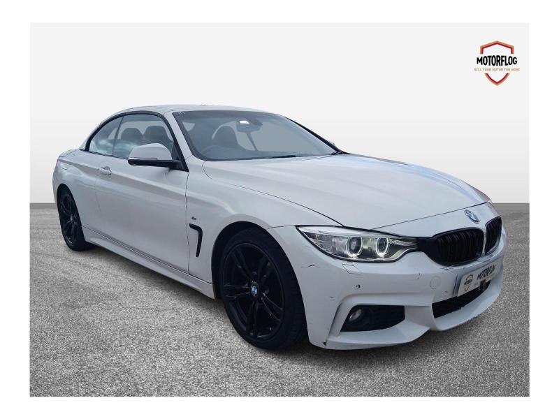 2014 BMW 4 SERIES 420D M SPORT 1995cc TURBO DIESEL AUTOMATIC 2 DOOR CONVERTIBLE