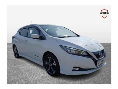 Image of 2018 NISSAN LEAF TEKNA ELECTRIC DIRECT DRIVE 5 DOOR HATCHBACK