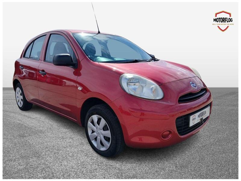 2012 NISSAN MICRA VISIA 1198cc PETROL MANUAL 5 DOOR HATCHBACK
