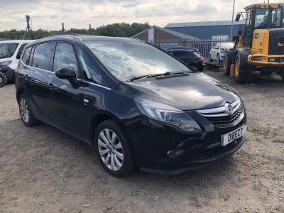 Image of 2013 Vauxhall Zafira Tourer Se Cdti 1956cc Turbo Diesel Manual 6 Speed 6 Mpv