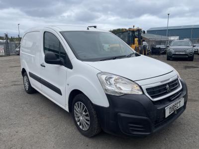 Image of 2017 Peugeot Partner Blue Hdi S L1 850 1560cc Turbo Diesel Manual 5 Speed 5 Panel Van