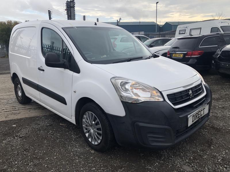 2017 Peugeot Partner Blue Hdi S L1 850 1560cc Turbo Diesel Manual 5 Speed 5 Panel Van