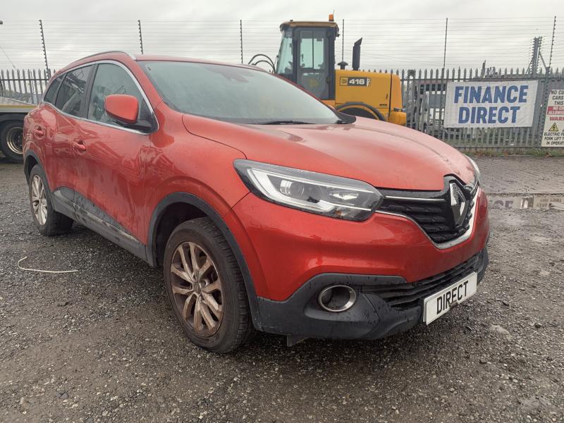 2016 Renault Kadjar Dynamique Nav Tce 1197cc Turbo Petrol Manual 6 Speed 6 Hatchback