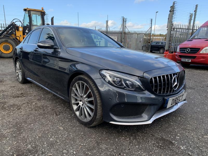 2015 Mercedes C-class C300 Automatic Bt Hybrid Amg Line Premium Plus 2143cc Turbo Diesel/electric Automatic 7 Speed 7 Saloon