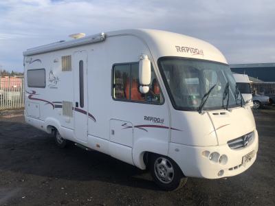 Image of 2005 Mercedes Sprinter Cdi Mwb 2700cc Turbo Diesel Automatic 5 Speed RAPIDO MOTORHOME
