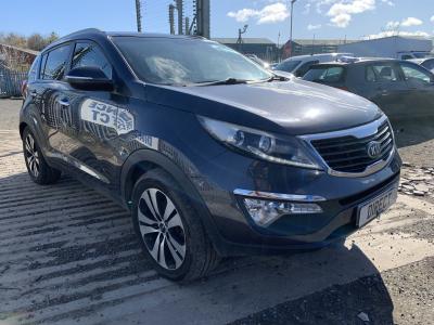 Image of 2013 Kia Sportage Crdi Kx-3 Sat Nav 1995cc Turbo Diesel Manual 6 Speed 6 Estate