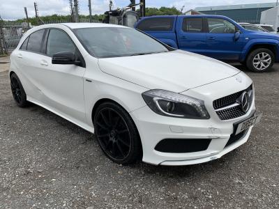 Image of 2015 Mercedes A-class A 180 Cdi Amg Night Edition 1461cc Turbo Diesel Manual 6 Speed 6 Hatchback