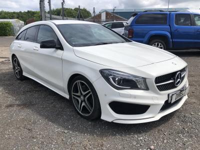 Image of 2015 Mercedes Cla Cla220 Cdi Amg Sport 2143cc Turbo Diesel Semi Auto 7 Speed 7 Estate