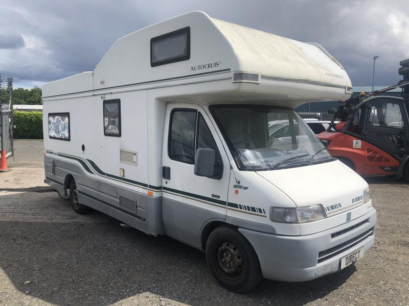 1997 Fiat Ducato Motorhome 2499cc Turbo Diesel Manual 5 Speed 5 Motorhome