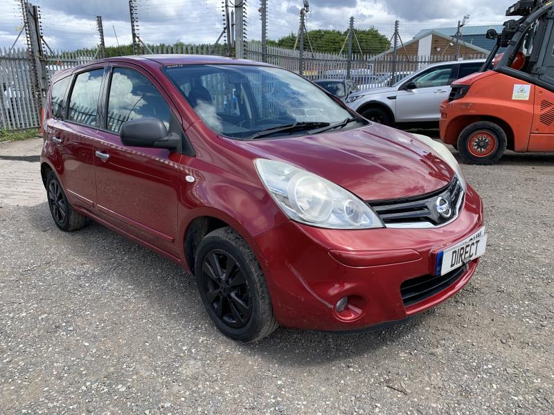 2011 Nissan Note Acenta 1386cc Petrol Manual 5 Speed 5 Mpv
