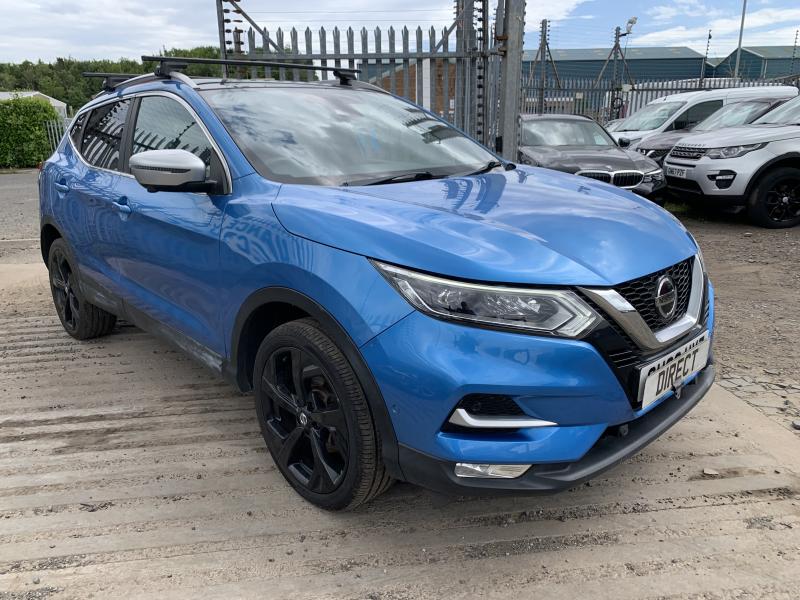 2018 Nissan Qashqai Dig-t Tekna Plus 1332cc Turbo Petrol Manual 6 Speed 6 Hatchback