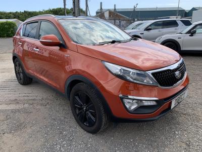 Image of 2014 Kia Sportage Crdi Kx-3 Sat Nav 1995cc Turbo Diesel Manual 6 Speed 6 Estate