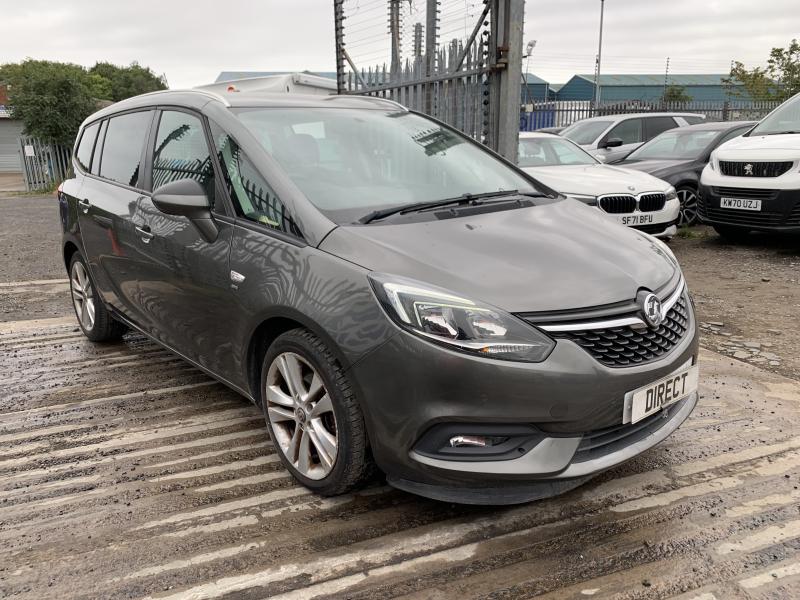 2018 Vauxhall Zafira Tourer Sri Nav 1364cc Turbo Petrol Manual 6 Speed 6 Mpv