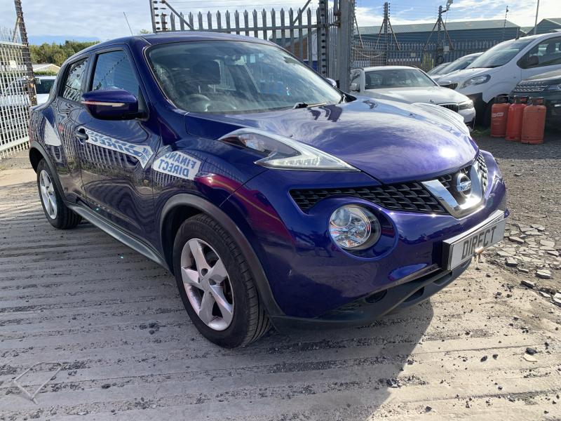 2016 Nissan Juke Visia Dci 1461cc Turbo Diesel Manual 6 Speed 6 Hatchback