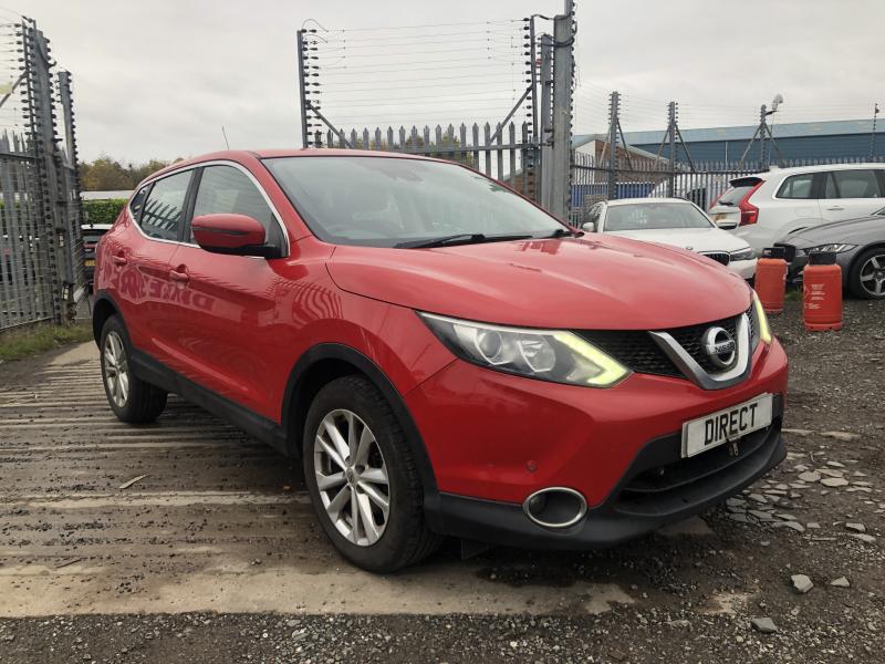 2015 Nissan Qashqai Dci Acenta Smart Vision 1461cc Turbo Diesel Manual 6 Speed 6 Hatchback