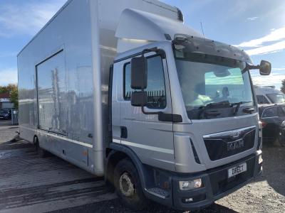 Image of 2016 Man Tgl 12250 4x2 Bl C 6871cc Turbo Diesel Automatic 2 Vehicle Covered Transporter