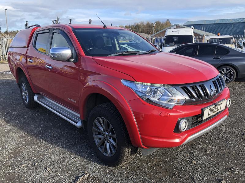 2018 Mitsubishi L200 Di-d 4wd Warrior Dcb 2442cc Turbo Diesel Manual 6 Speed 6 Pick Up