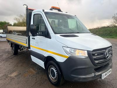 Image of 2021 Mercedes Sprinter 315 Cdi Progressive 1950cc Turbo Diesel Manual 6 Speed 6 Chassis Cab