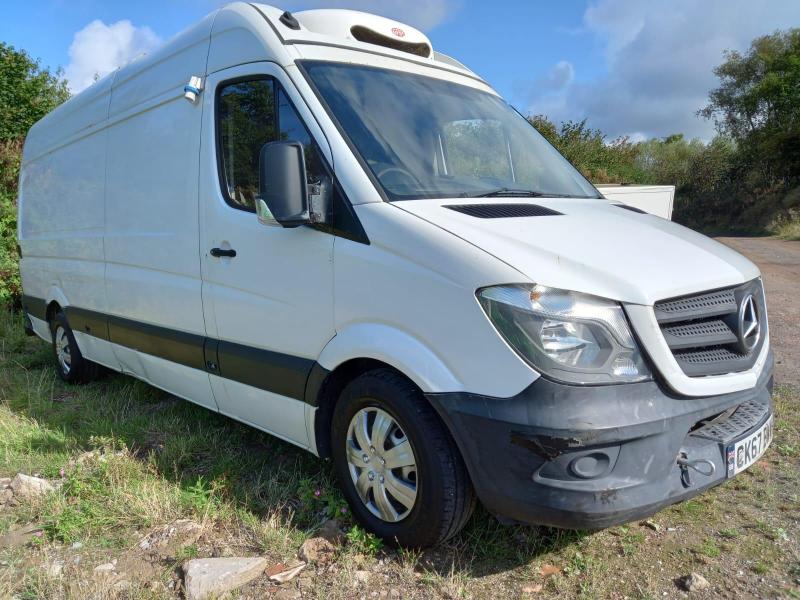 2017 Mercedes Sprinter 314cdi 2143cc Turbo Diesel Manual 6 Speed Fridge Van