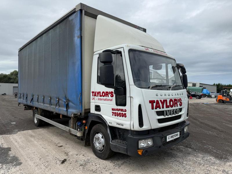 2016 Iveco Eurocargo 75e16s 4485cc Turbo Diesel Semi Auto