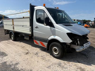 Image of 2015 Mercedes Sprinter 313 Cdi 2143cc Turbo Diesel Manual 6 Speed 6 Chassis Cab