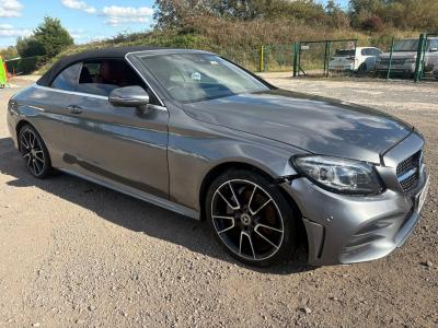 Image of 2019 Mercedes C-class C 200 Amg Line Premium 1497cc Turbo Petrol Automatic 9 Speed 9 Convertible