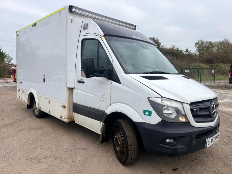 2018 Mercedes Sprinter 519 Cdi C/c Lwb 2987cc Turbo Diesel Automatic 5 Speed 5 Chassis Cab