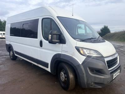 Image of 2017 Peugeot Boxer Blue Hdi 435 L3h2 P/v 1997cc Turbo Diesel Manual 6 Speed 6 Panel Van