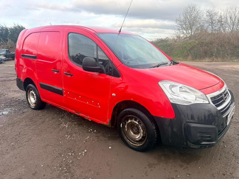 2017 Peugeot Partner Puretech S L2 1199cc Turbo Petrol Manual 5 Speed 5 Panel Van