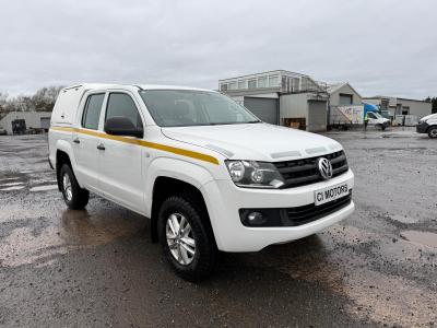 Image of 2015 Volkswagen Amarok Dc Tdi Startline 4motion 1968cc Turbo Diesel Manual 8 Speed 8 Pick Up