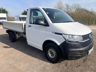 Image of 2021 Volkswagen Transporter T30 Tdi C/c Dropside 1968cc Turbo Diesel Manual 5 Speed 5 Chassis Cab