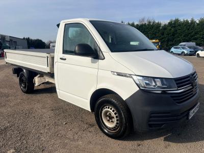 Image of 2021 Volkswagen Transporter T30 Tdi C/c Dropside 1968cc Turbo Diesel Manual 5 Speed 5 Chassis Cab