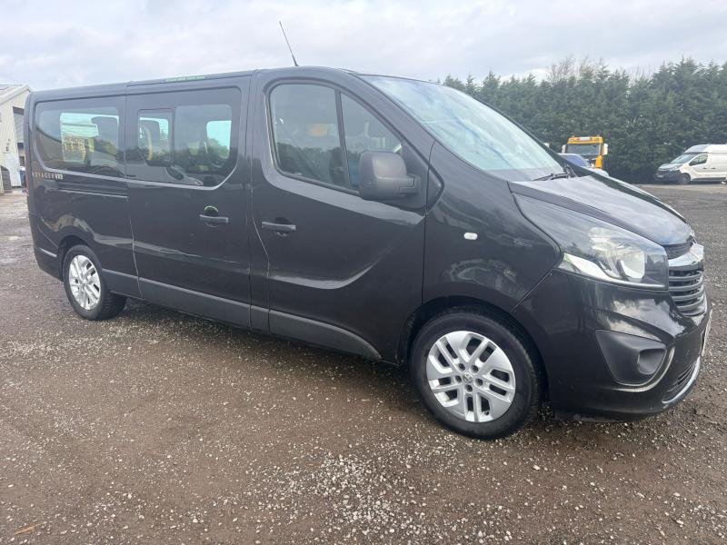 2017 Vauxhall Vivaro L2h1 2900 Combi Cdti Biturbo S/s 1598cc Turbo Diesel Manual 6 Speed 6 Mpv