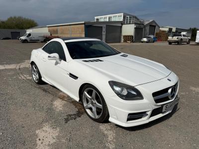 Image of 2015 Mercedes Slk Slk250 Cdi Blueefficiency Amg Sport 2143cc Turbo Diesel Automatic 7 Speed 7 Convertible