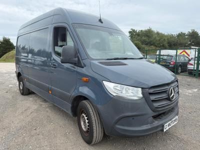 Image of 2020 Mercedes Sprinter Progressive L2h2 Electric Direct Drive 1 Speed 1 Panel Van