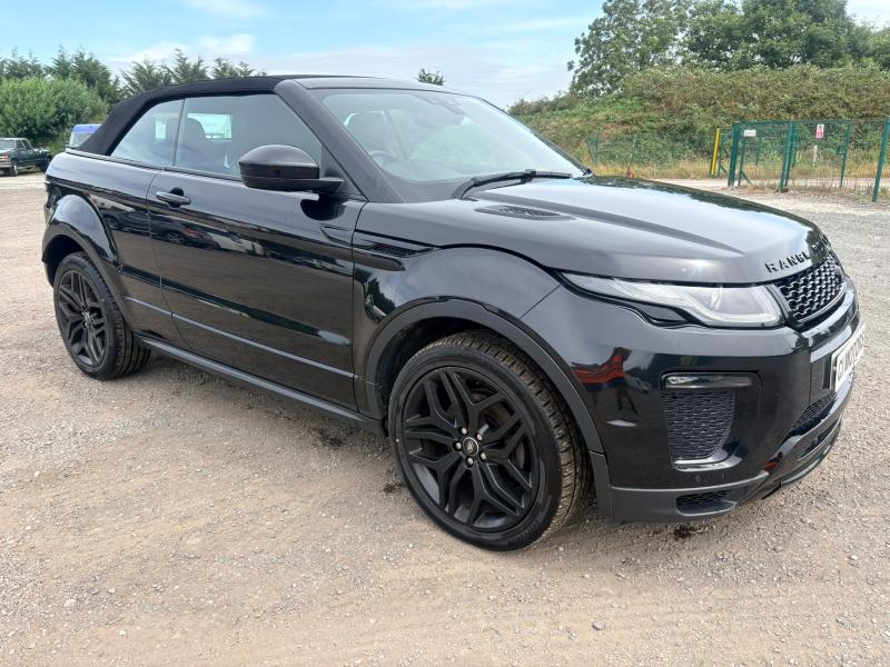 2017 Land Rover Range Rover Evoque Td4 Hse Dynamic 1999cc Turbo Diesel Automatic 9 Speed 9 Convertible