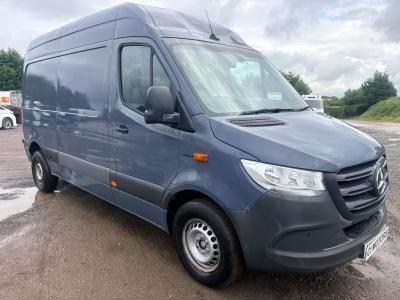 Image of 2020 Mercedes Sprinter Progressive L2h2 Electric Direct Drive 1 Speed 1 Panel Van