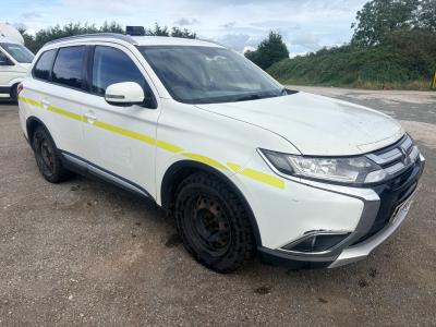 Image of 2017 Mitsubishi Outlander Di-d Commercial 2268cc Turbo Diesel Manual 6 Speed 6 Panel Van