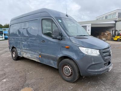 Image of 2020 Mercedes Sprinter Progressive L2h2 Electric Direct Drive 1 Speed 1 Panel Van