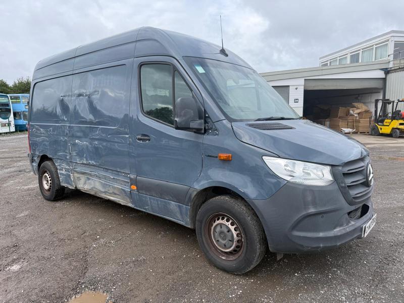 2020 Mercedes Sprinter Progressive L2h2 Electric Direct Drive 1 Speed 1 Panel Van