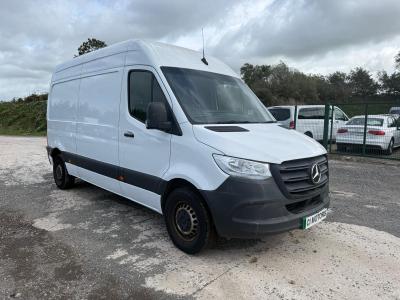 Image of 2021 Mercedes Sprinter Progressive L2h2 Electric Direct Drive 1 Speed 1 Panel Van