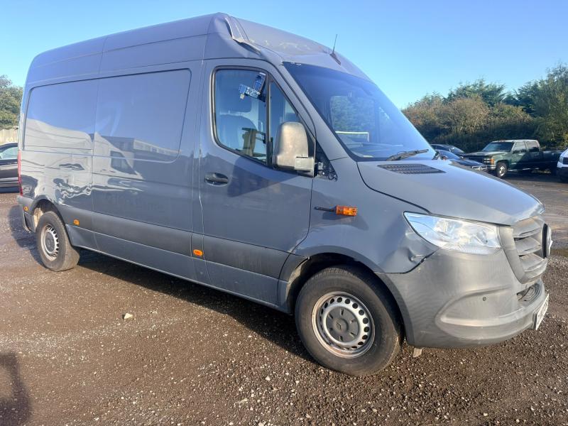 2020 Mercedes Sprinter Progressive L2h2 Electric Direct Drive 1 Speed 1 Panel Van