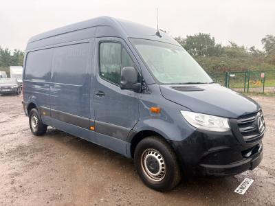 Image of 2020 Mercedes Sprinter Progressive L2h2 Electric Direct Drive 1 Speed 1 Panel Van
