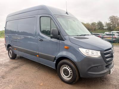 Image of 2020 Mercedes Sprinter Progressive L2h2 Electric Direct Drive 1 Speed 1 Panel Van
