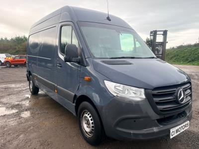 Image of 2020 Mercedes Sprinter Progressive L2h2 Electric Direct Drive 1 Speed 1 Panel Van