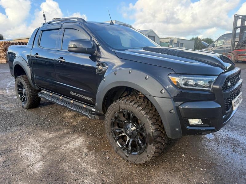 2017 Ford Ranger Wildtrak 4x4 Dcb Tdci 3196cc Turbo Diesel Manual 6 Speed 6 Pick Up