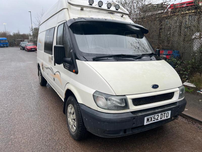 2002 Ford Transit 350l Lwb Mr 2295cc Petrol Manual 5 Speed 5 Panel Van