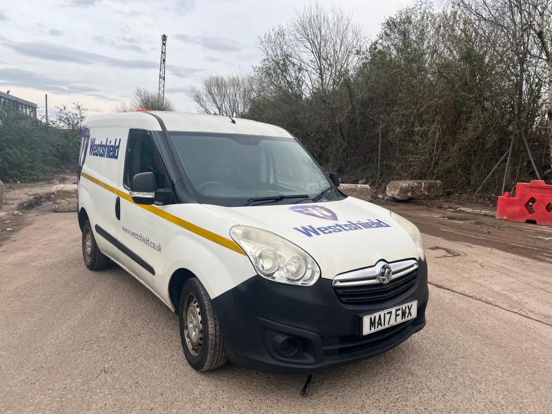 2017 Vauxhall Combo L1h1 2000 Cdti 1248cc Turbo Diesel Manual 5 Speed 5 Panel Van