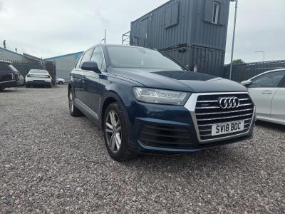 Image of 2018 Audi Q7 Tdi Quattro S Line 2967cc Turbo Diesel Automatic 8 Speed 8 Estate
