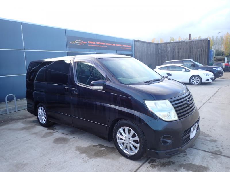 2007 Nissan Elgrand 25 2495cc Petrol Automatic 5 Speed 5 Mpv